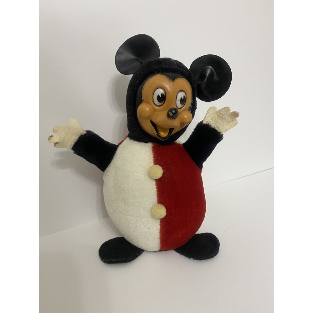 RARE Japan Vintage Mickey Mouse Rolly Polly Wollikin RARE